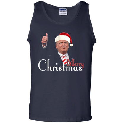 Trump Merry Christmas T-shirt Navy