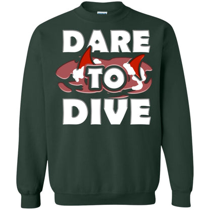 Every Day Of Dare To Dive Shark T-shirt 2018 Forest Green