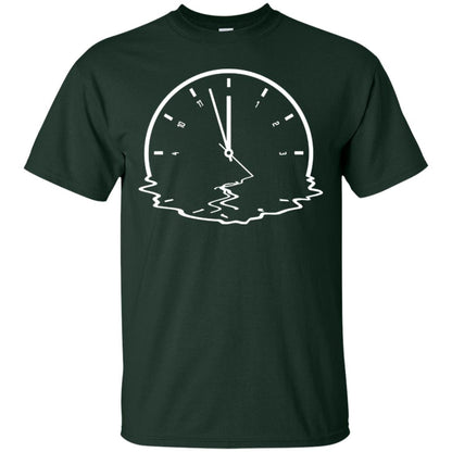 Alzheimer's & Dementia Awareness Funny Clock Gift Shirt Forest