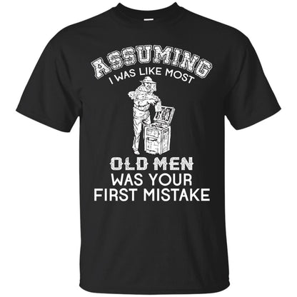 Assuming I Was Like Most Old Men Beekeeper T-shirt Black