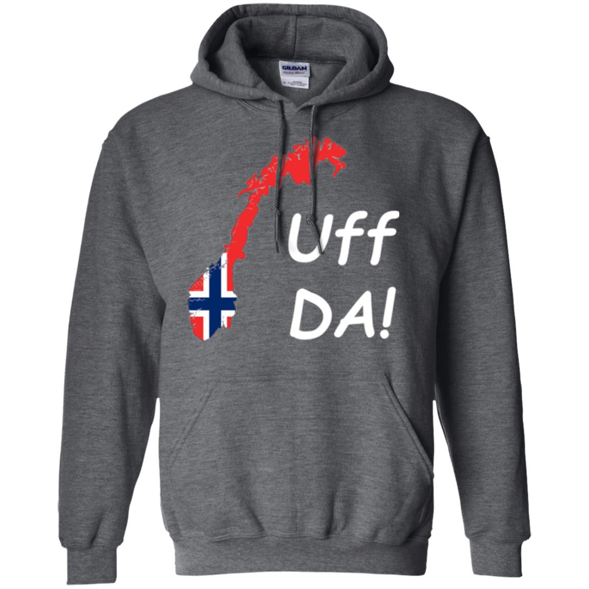 Norwegian Uff Da T-shirt Dark Heather