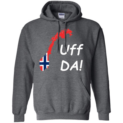 Norwegian Uff Da T-shirt Dark Heather