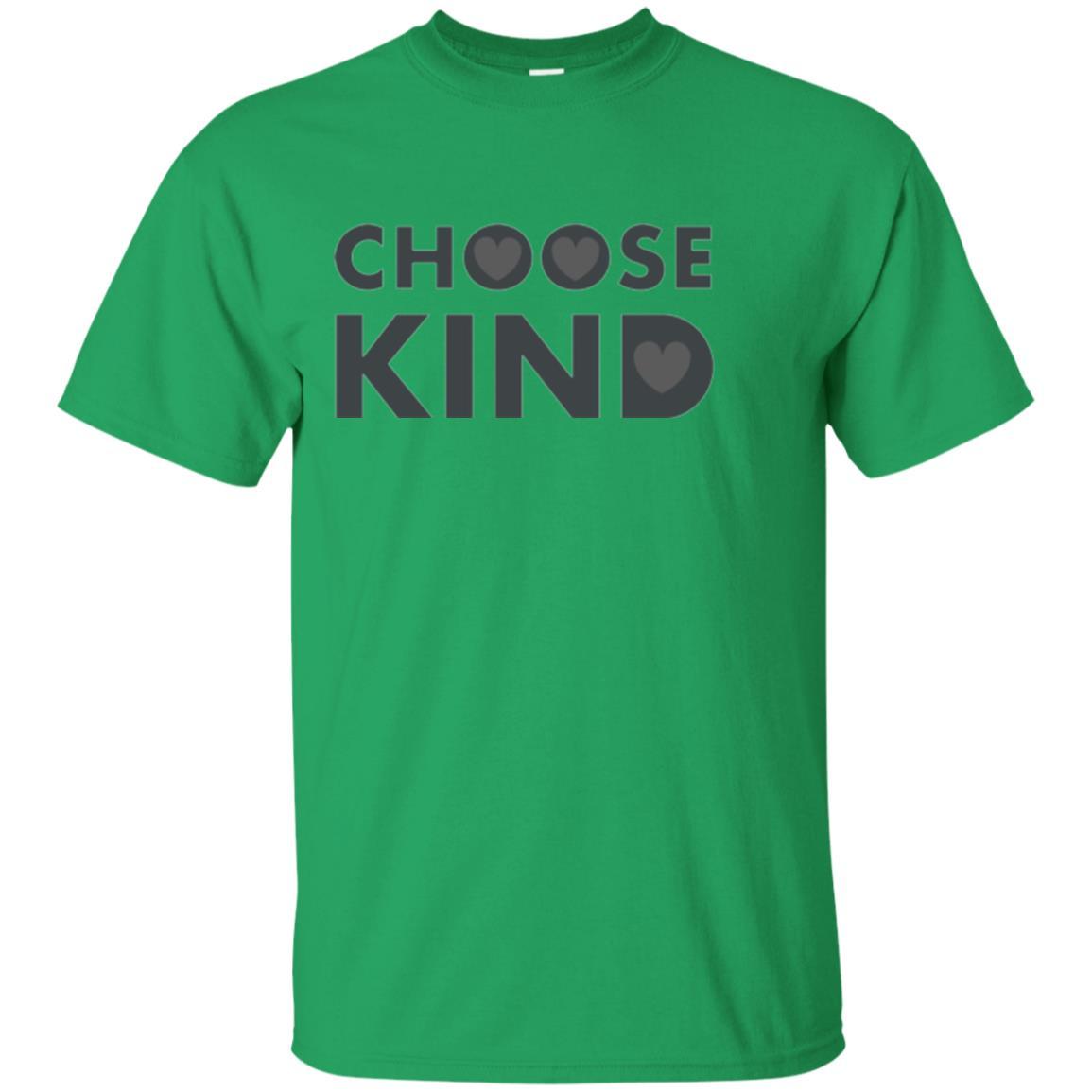 Anti Bullying T-shirt Choose Kind Irish Green