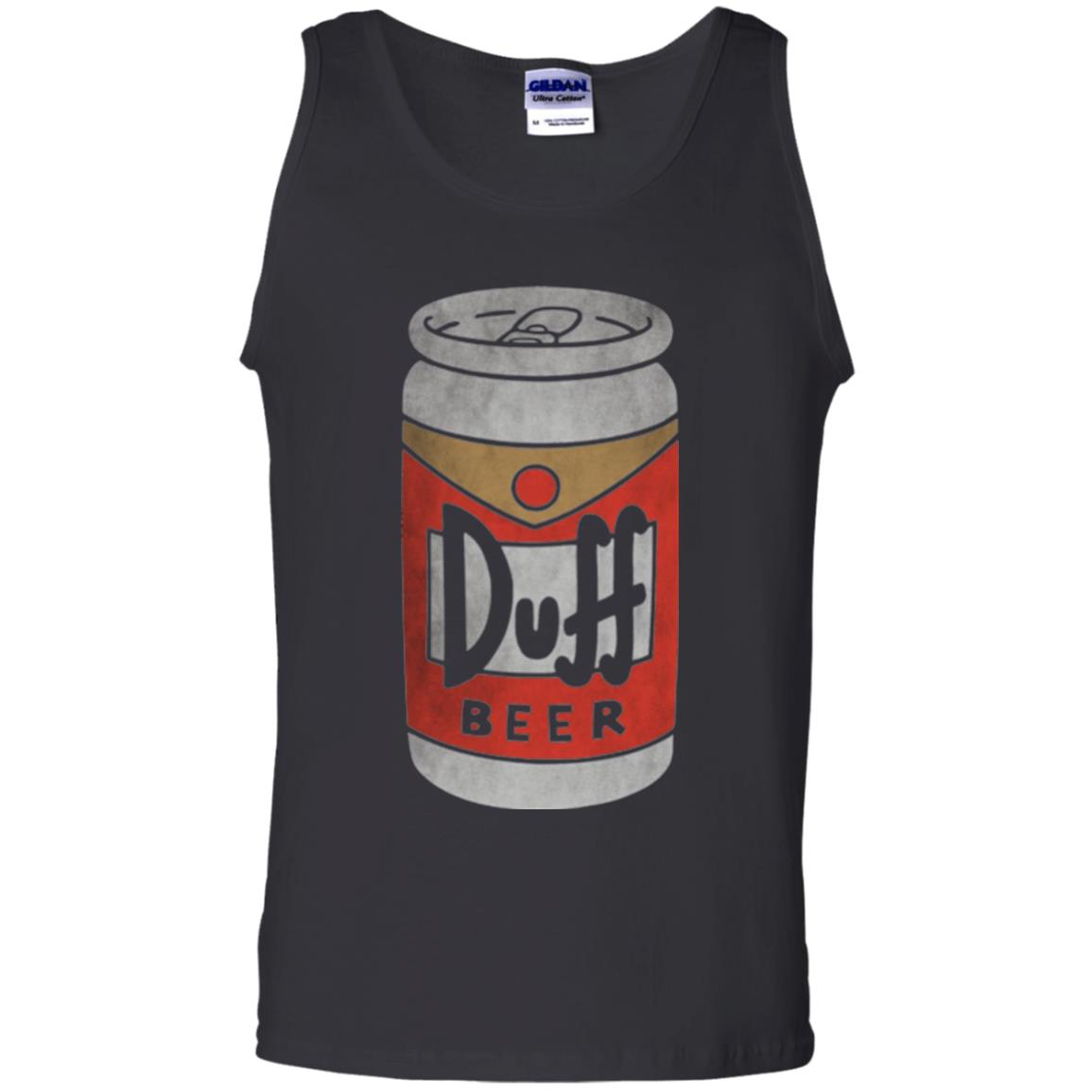 Beer Lovers T-shirt Duff Beer Black