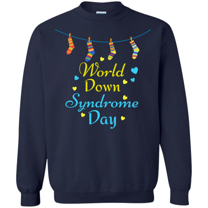 World Down Syndrome Day 21st March Gift Shirt Navy