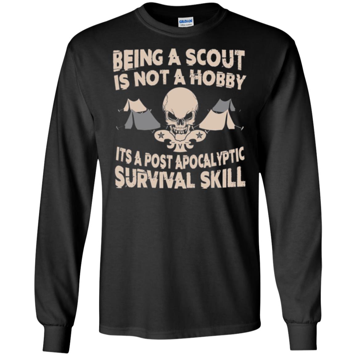 Being A Scout Is Not A Hobby T-shirt Black