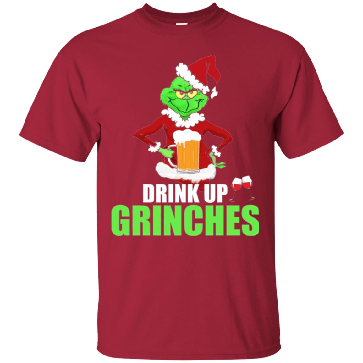 Christmas T-shirt Drink Up Grinches Cardinal