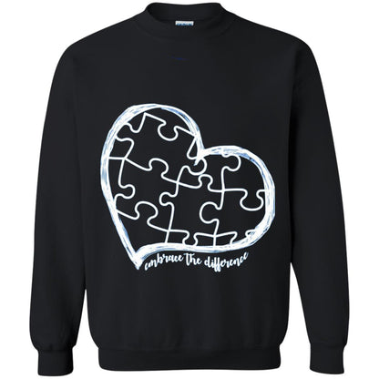 Autism Awareness Shirt Embrace Differences Black