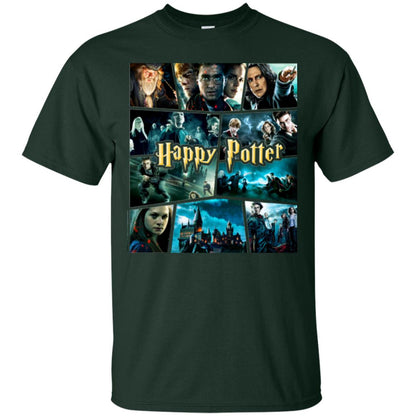 Harry Potter Characters T-shirt Forest
