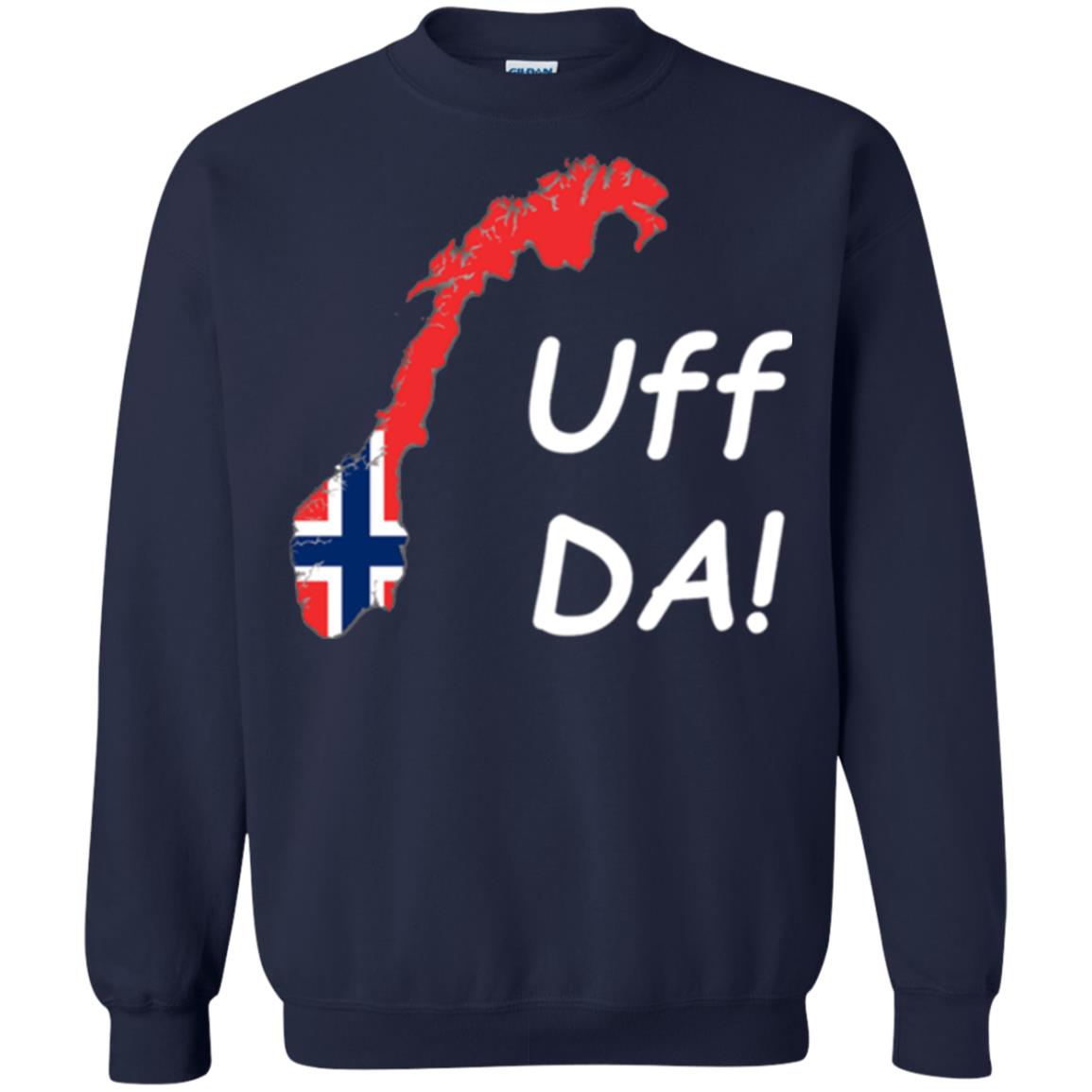 Norwegian Uff Da T-shirt Navy