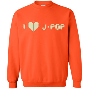 I Love J-pop T-shirtG180 Gildan Crewneck Pullover Sweatshirt 8 oz.