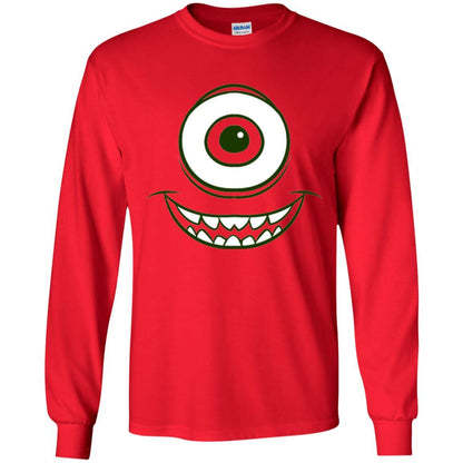 Cartoon T-shirt Mike Wazowski Eye Graphic Red