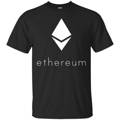 Official Ethereum Logo T-shirt Black