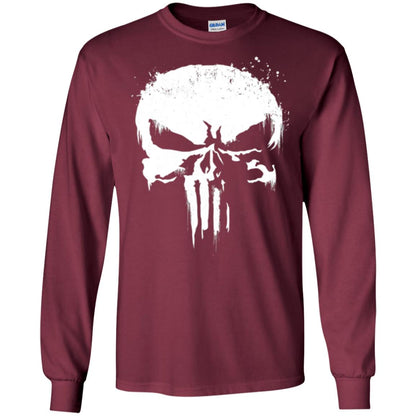 Skull T-shirt Maroon