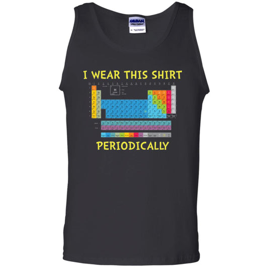 Periodic Table T-shirt I Wear This Shirt Periodically Black