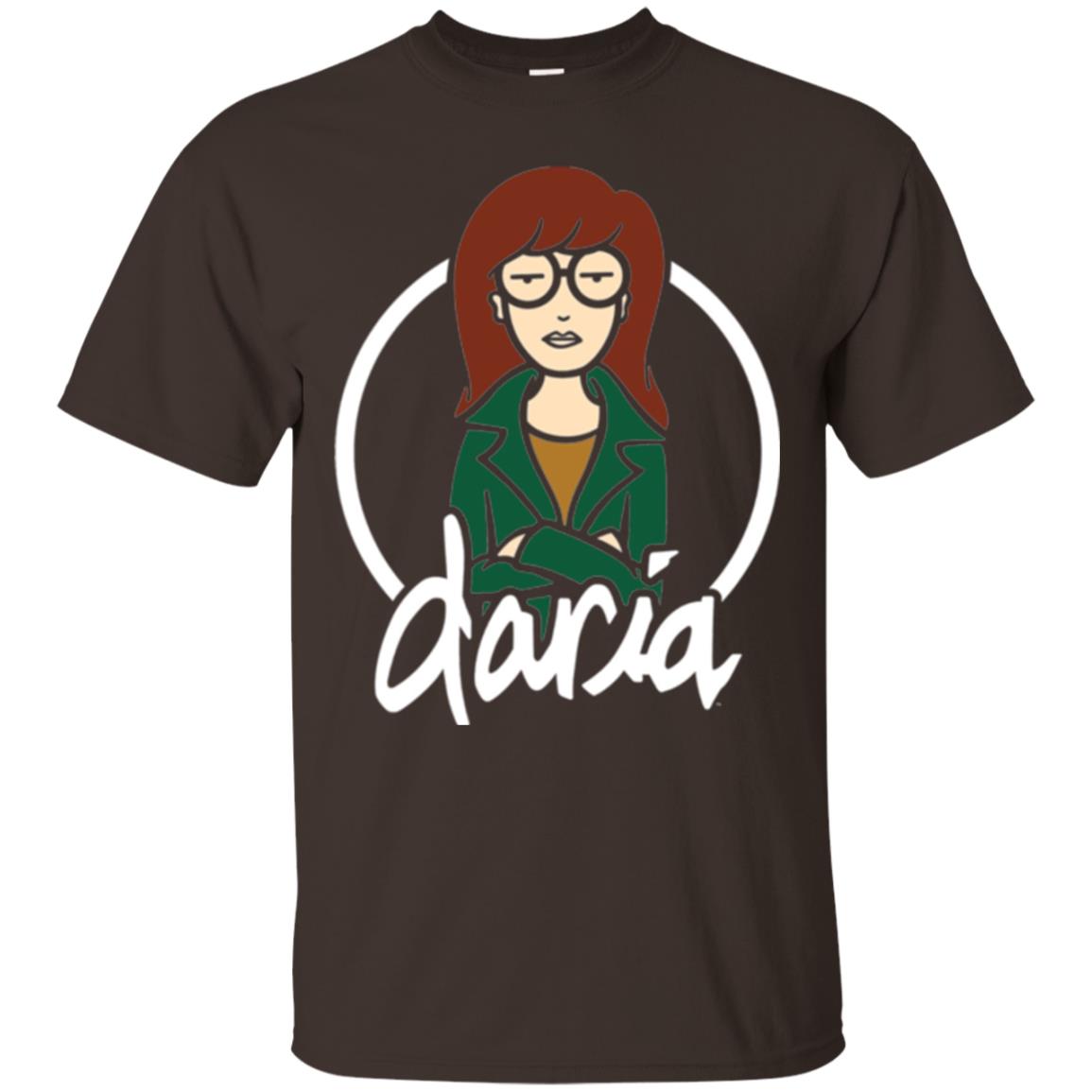 Mtv Daria T-shirt Mad At The World Dark Chocolate