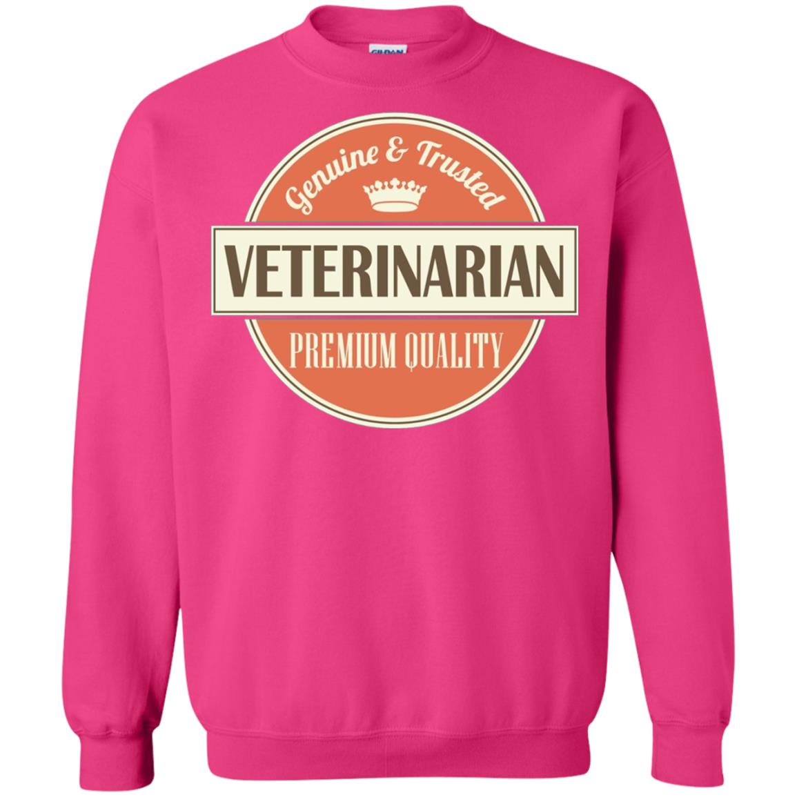Veterinarian T-shirt Genuine And Trusted Permium Quality Heliconia