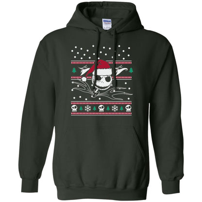 Disney Nightmare Before Christmas Holiday Christmas T-shirt Forest Green