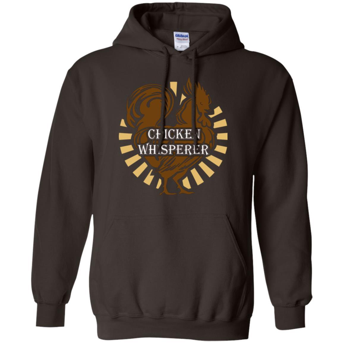 Farmer T-shirt Chicken Whisperer Dark Chocolate