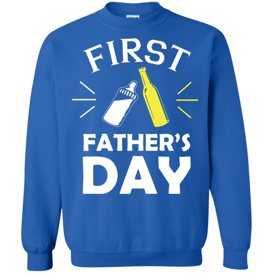 First Father's Day Shirt Royal