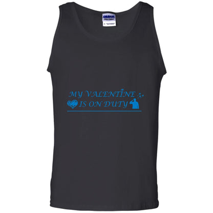 My Valentine Is On Duty Military's Girlfriend Shirt Black