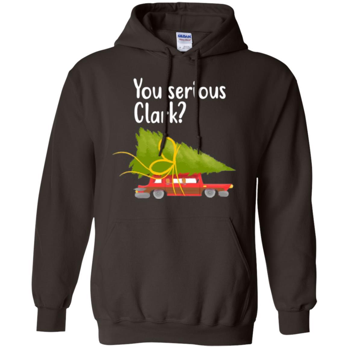 Christmas T-shirt You Serious Clark Griswold Dark Chocolate