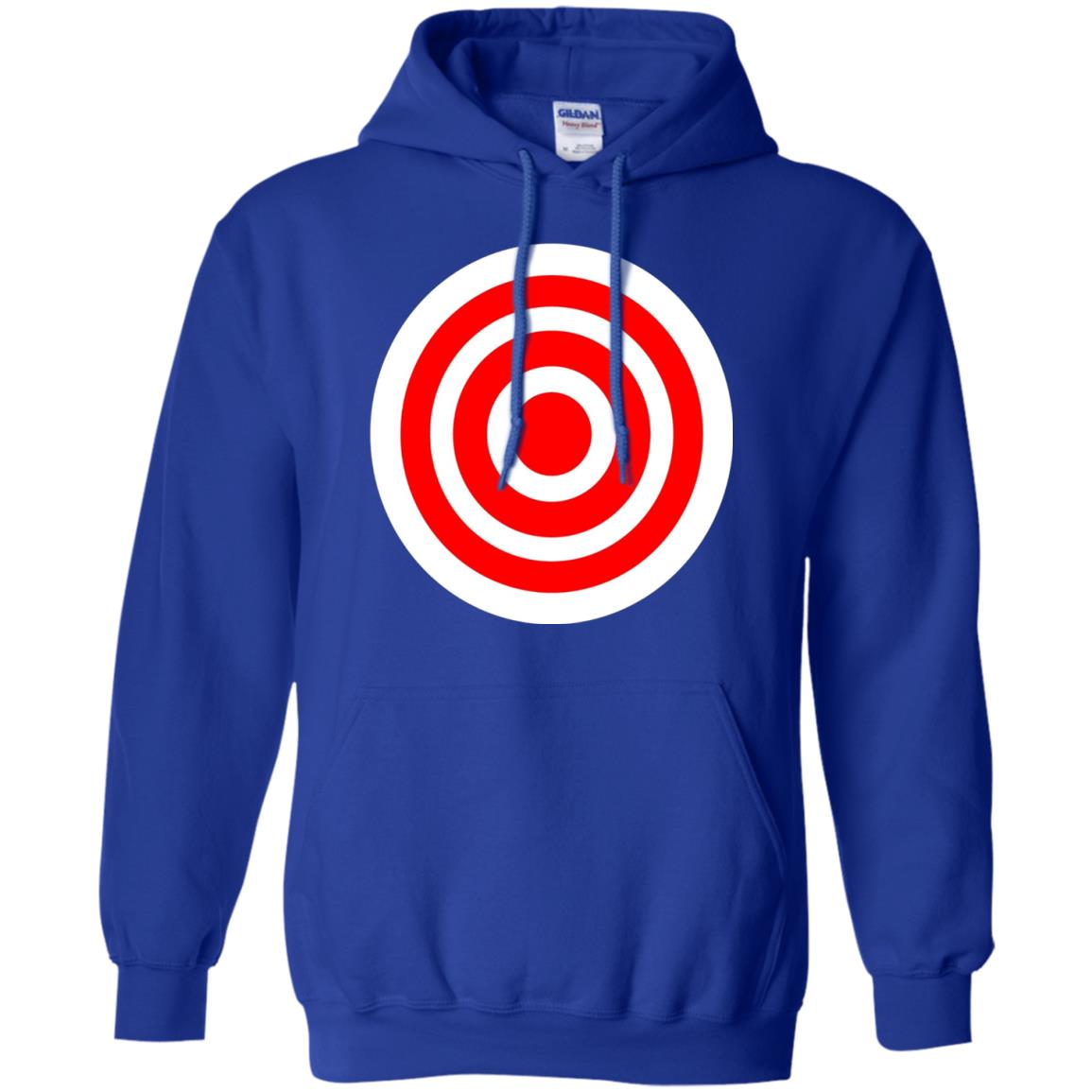 Funny Practice Bulls Eye Board Game Target T-shirt Royal