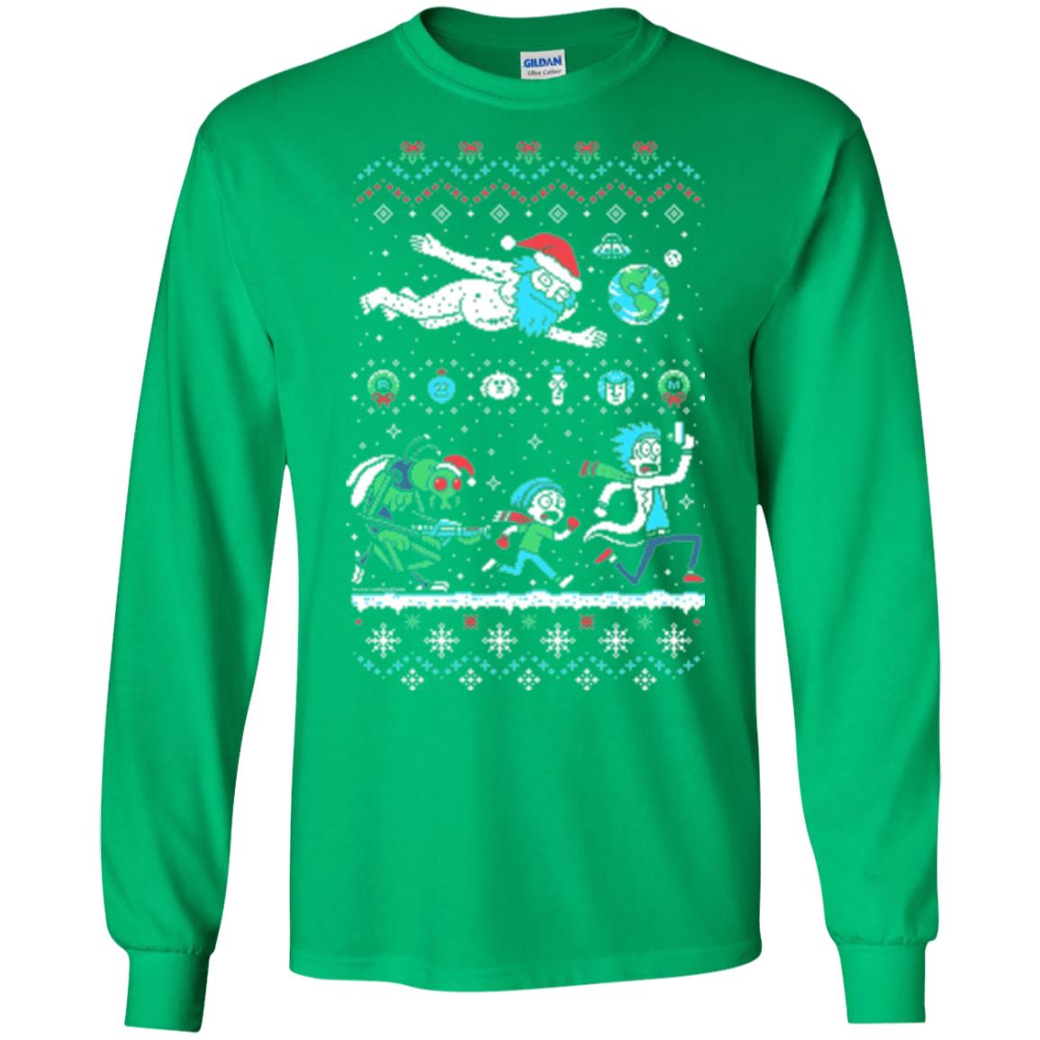 Rick And Morty T-shirt Irish Green