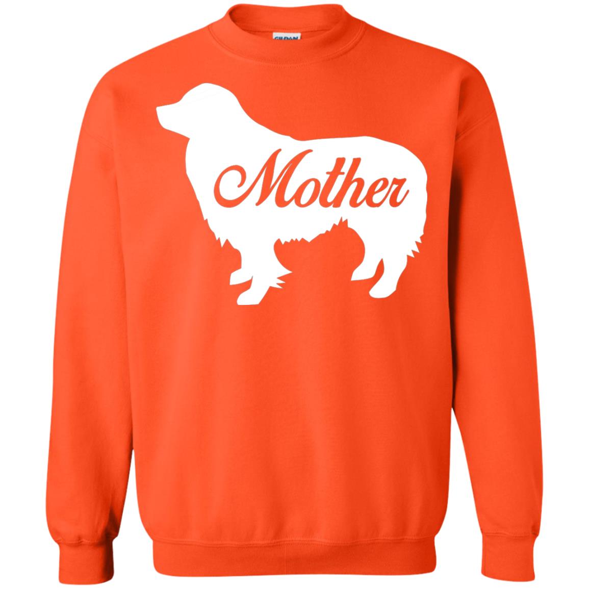 Border Collie Dog Mom T-shirt Orange