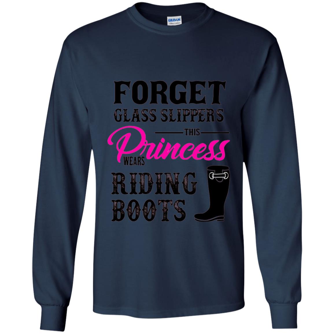 Forget Glass Slippers Princess Wears Riding Boots Navy