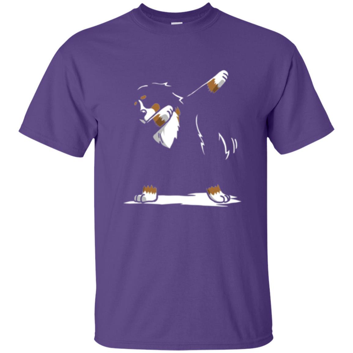 Dog Lover T-shirt Bernese Mountain Dog T-shirt Purple