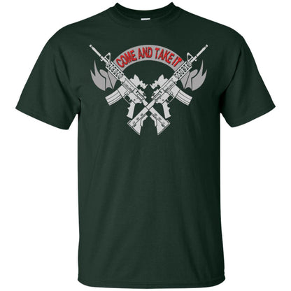 Military T-shirt Come And Take It Forest