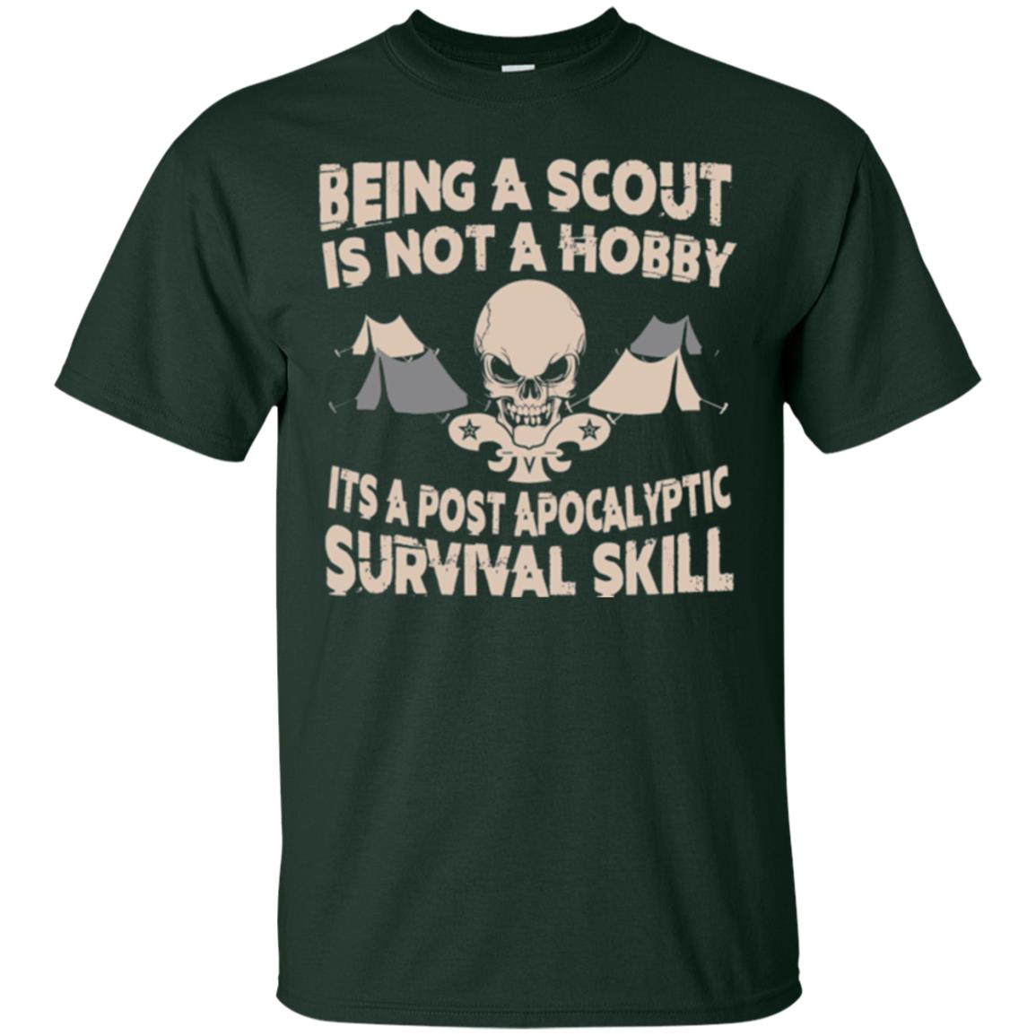 Being A Scout Is Not A Hobby T-shirt Forest Green