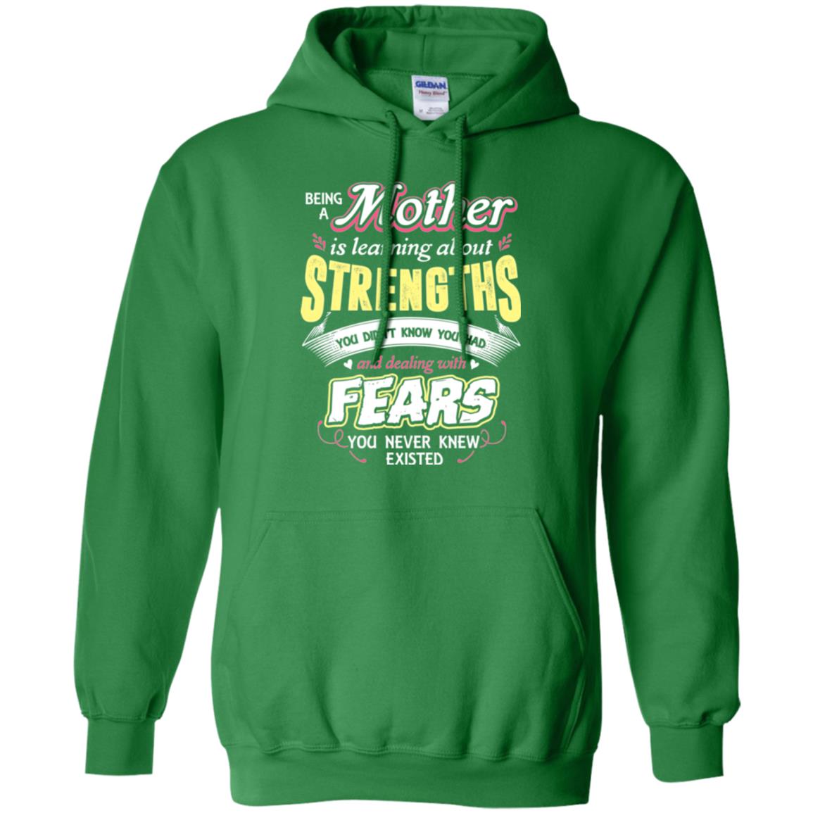 Being A Mom Means Mommy T-shirt Irish Green