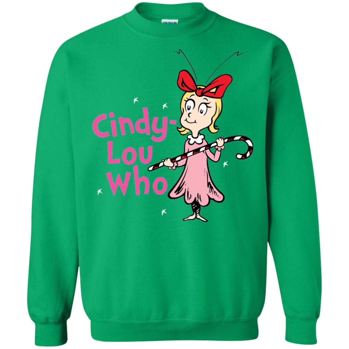 Dr. Seuss Cindy-lou Who T-shirt Irish Green