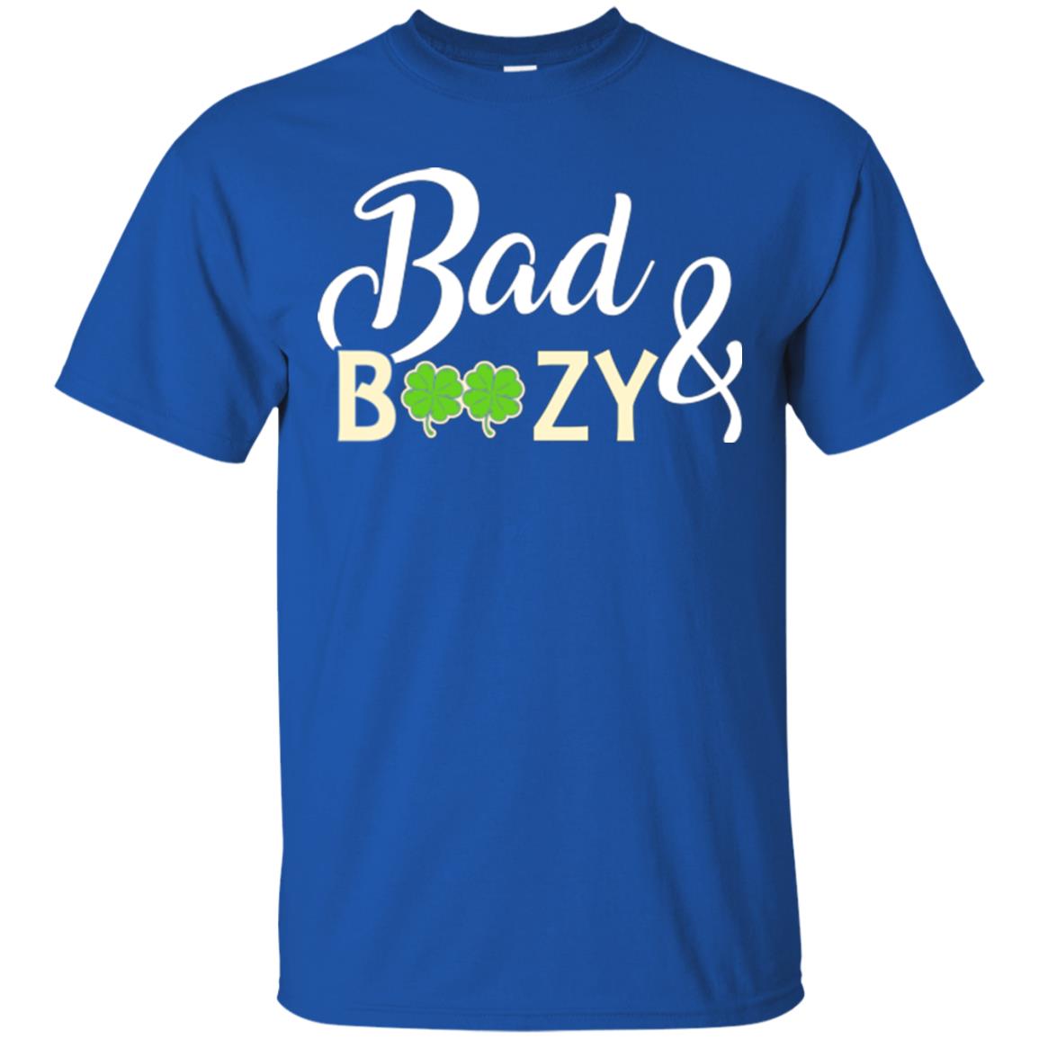 Saint Patrick's Day T-shirt Bad And Boozy Shamrock Royal