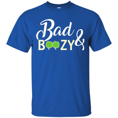 Saint Patrick's Day T-shirt Bad And Boozy Shamrock Royal