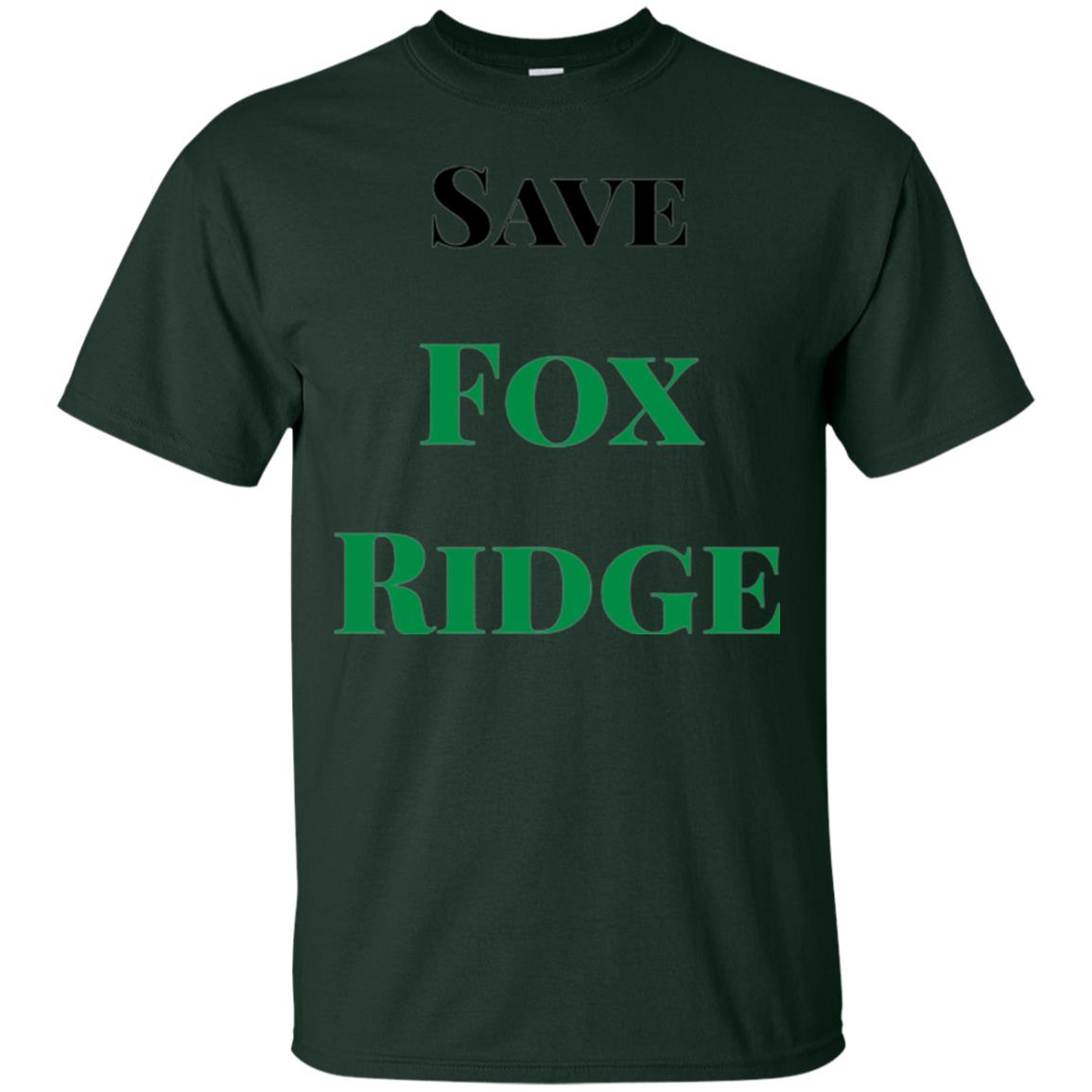 Elementary T-shirt Keep Calm And Save Fox Ridge Forest Green