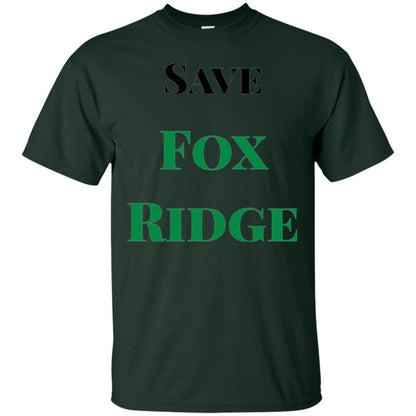 Elementary T-shirt Keep Calm And Save Fox Ridge Forest Green