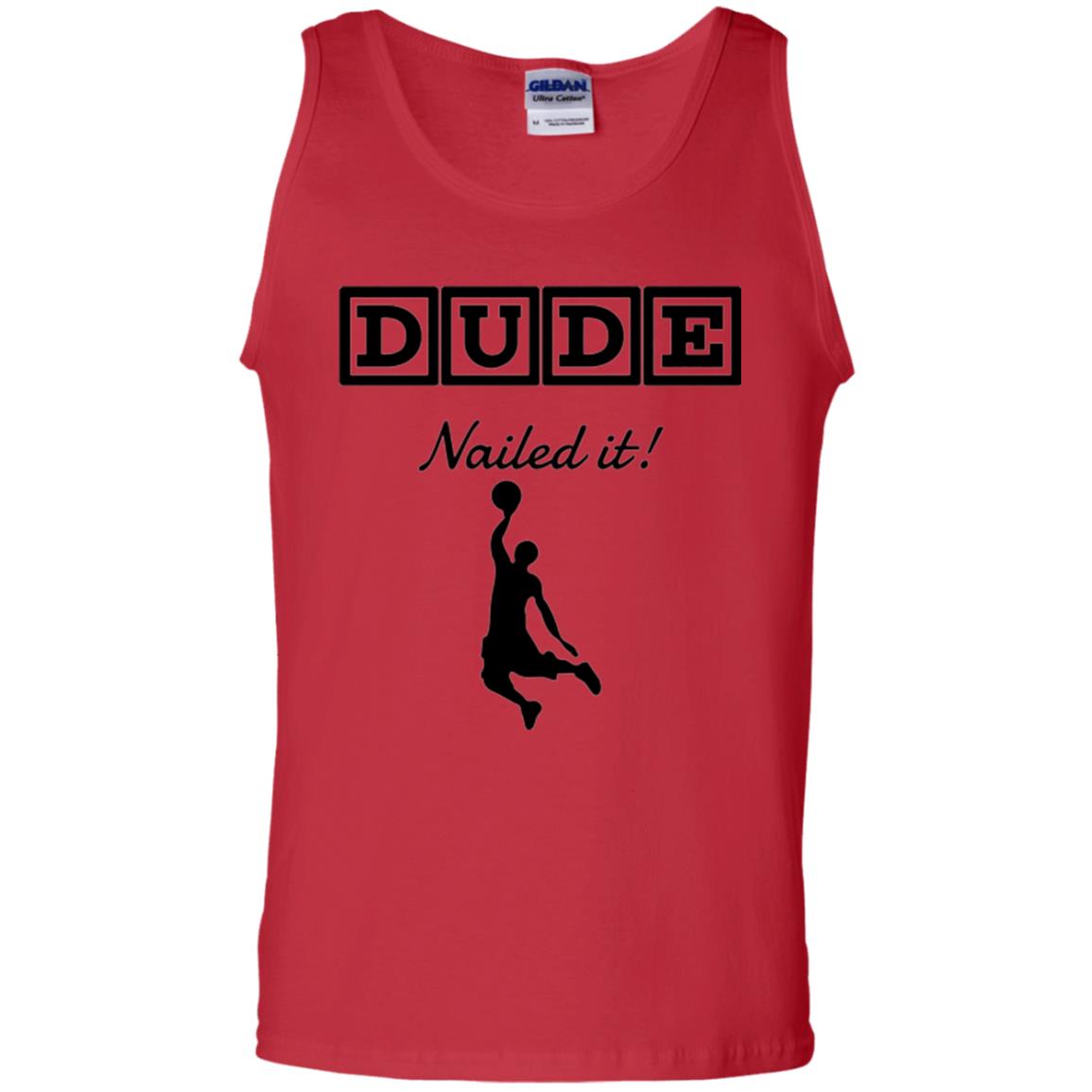 Basketball Lovers T-shirt Dude Nailed It Red