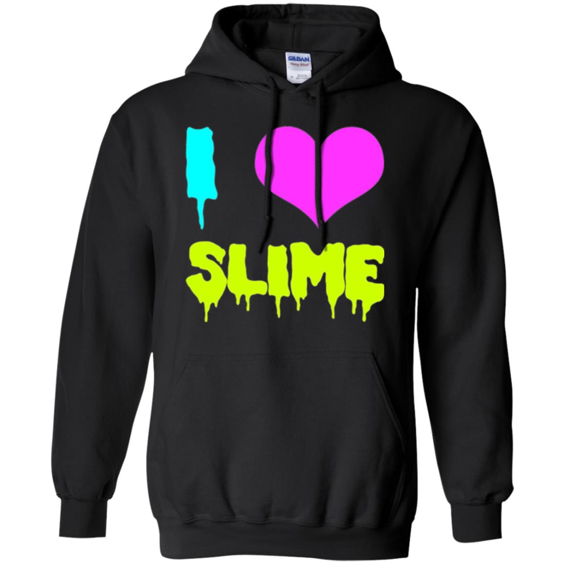 I Love Slime T-shirt Black