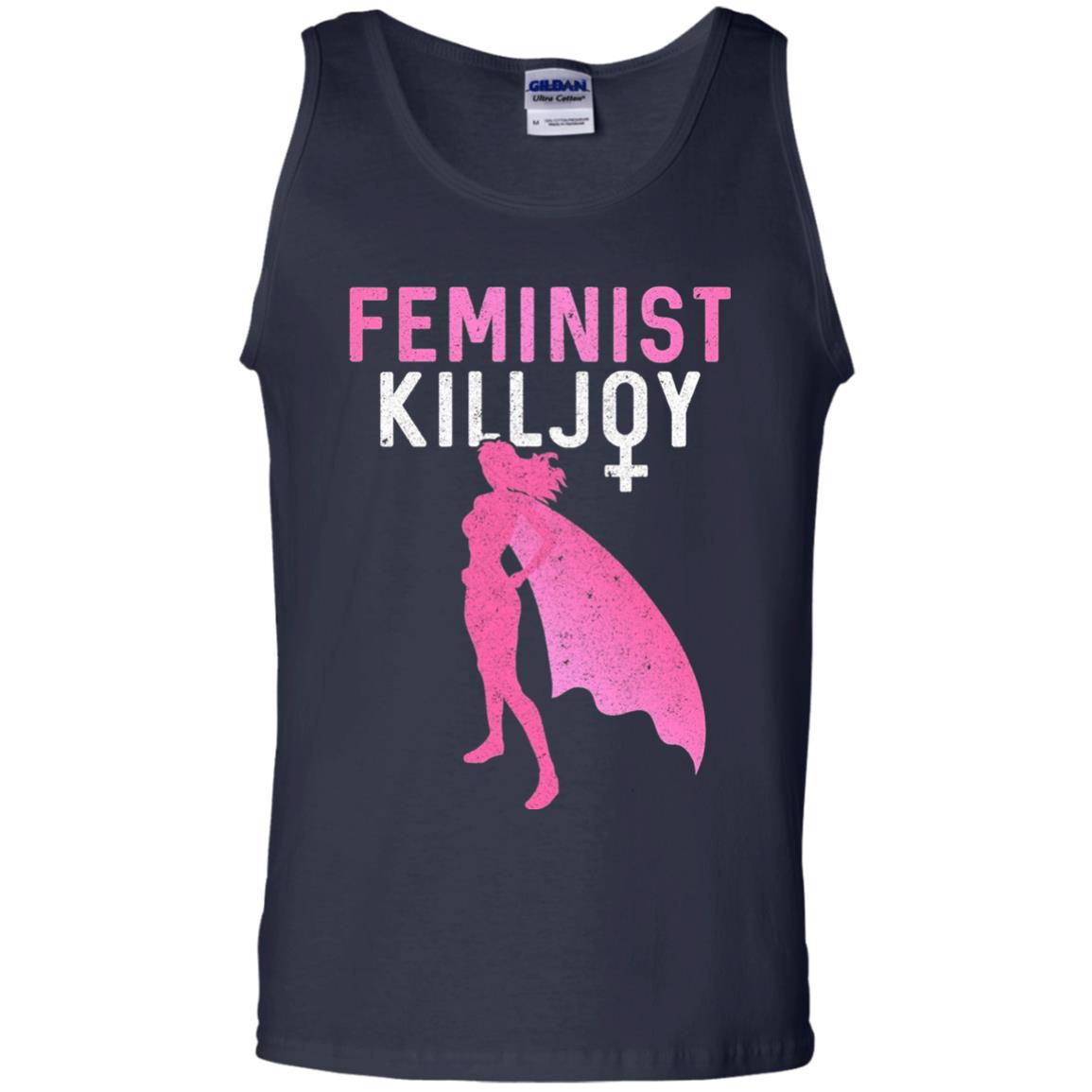Feminist Killjoy Proud Female T-shirt Navy