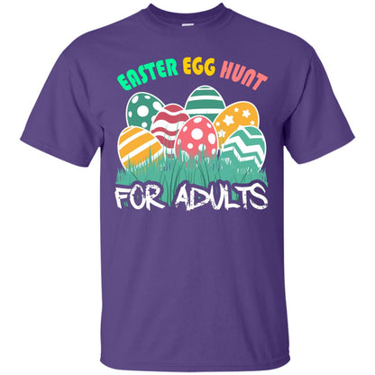 Easter Egg Hunt For Adults Easter Day T-shirt Purple