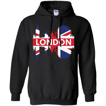 Flag Of United Kingdom London Gift Shirt For Britain Black