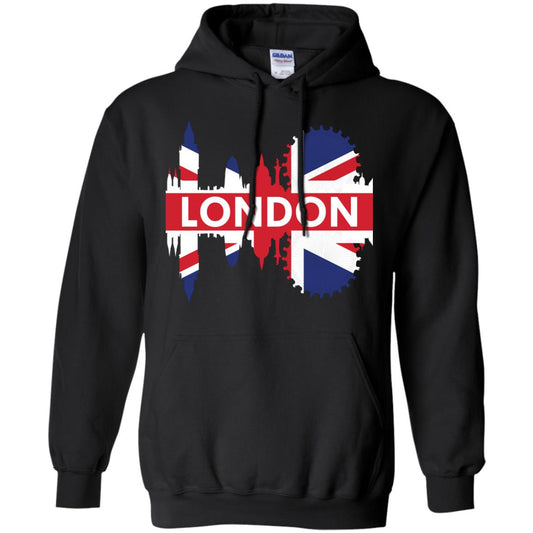 Flag Of United Kingdom London Gift Shirt For Britain Black