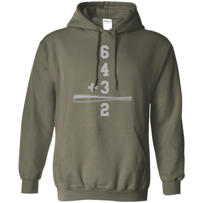Baseball And Math Lovers T-shirt Military Green