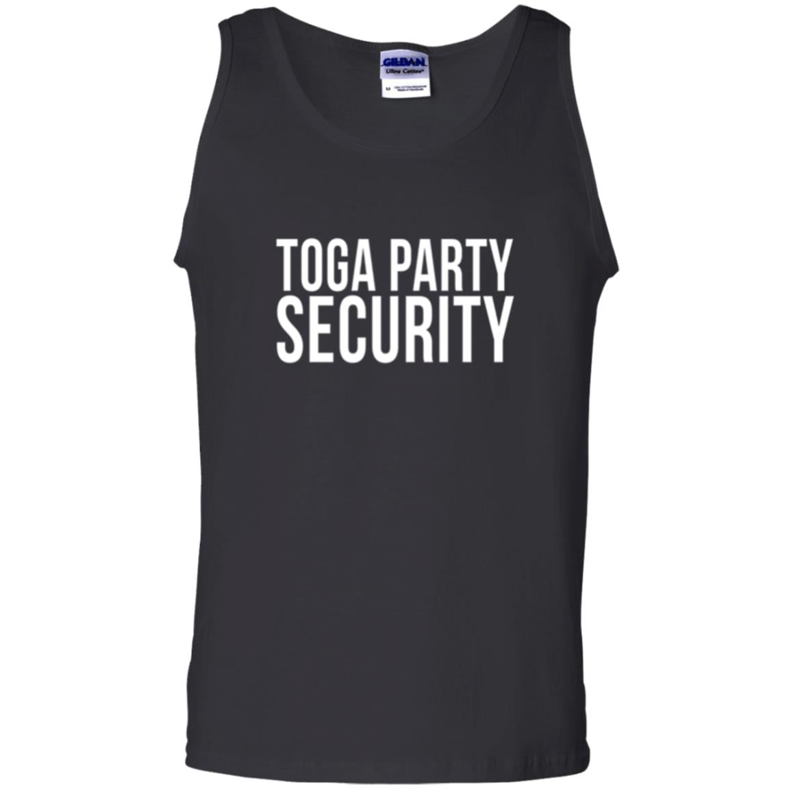 Toga Party Security T-shirt Black