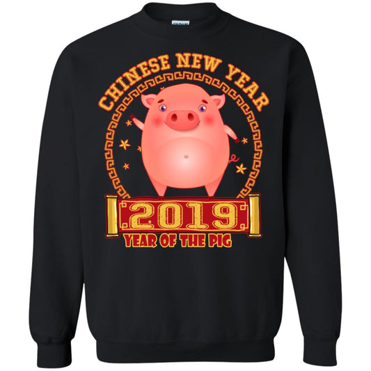 Chinese New Year Year 2019 Of The Pig Shirt Black