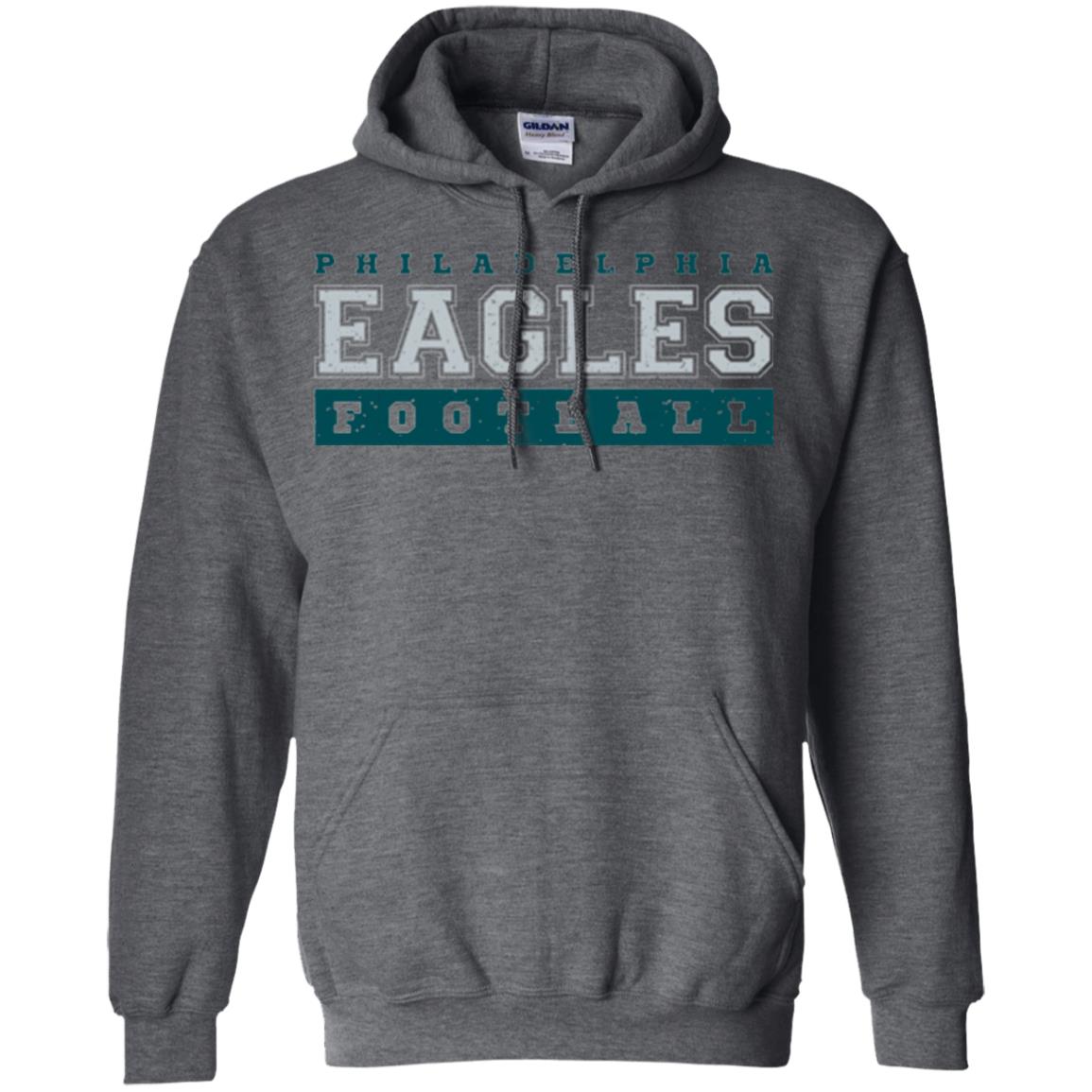 Football Lover T-shirt Philadelphia Football Fly Eagles Fly Collegiate Dark Heather