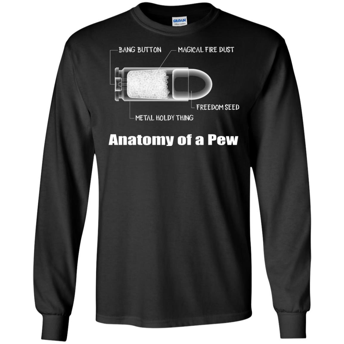 Bullet T-shirt The Anatomy Of A Pew Black